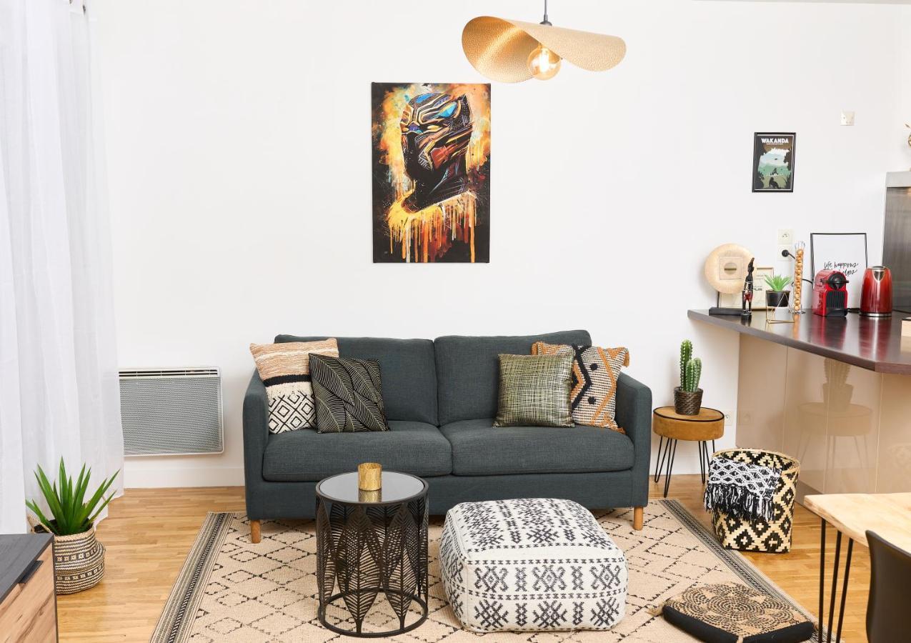 Appartement Wakandais-Proche Disney, Parking & Wifi Монтеврен Екстериор снимка
