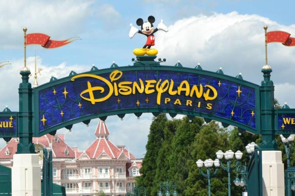 Appartement Wakandais-Proche Disney, Parking & Wifi Монтеврен Екстериор снимка